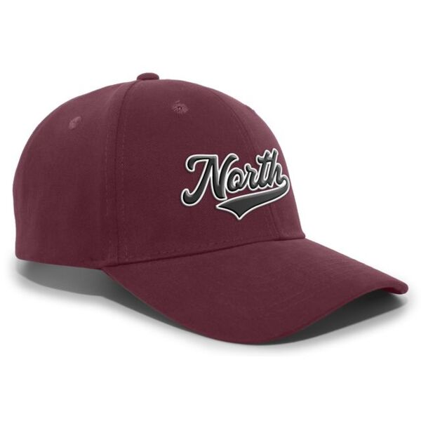 Velcro Adjust Baseball Hat - Emb front logo & name on back Thumbnail