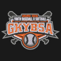GKYBSA Adult 1/4 Zip Batting Jacket Embroidered Left Chest Design