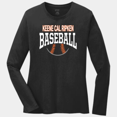 Ladies Long Sleeve Core Cotton Tee Thumbnail